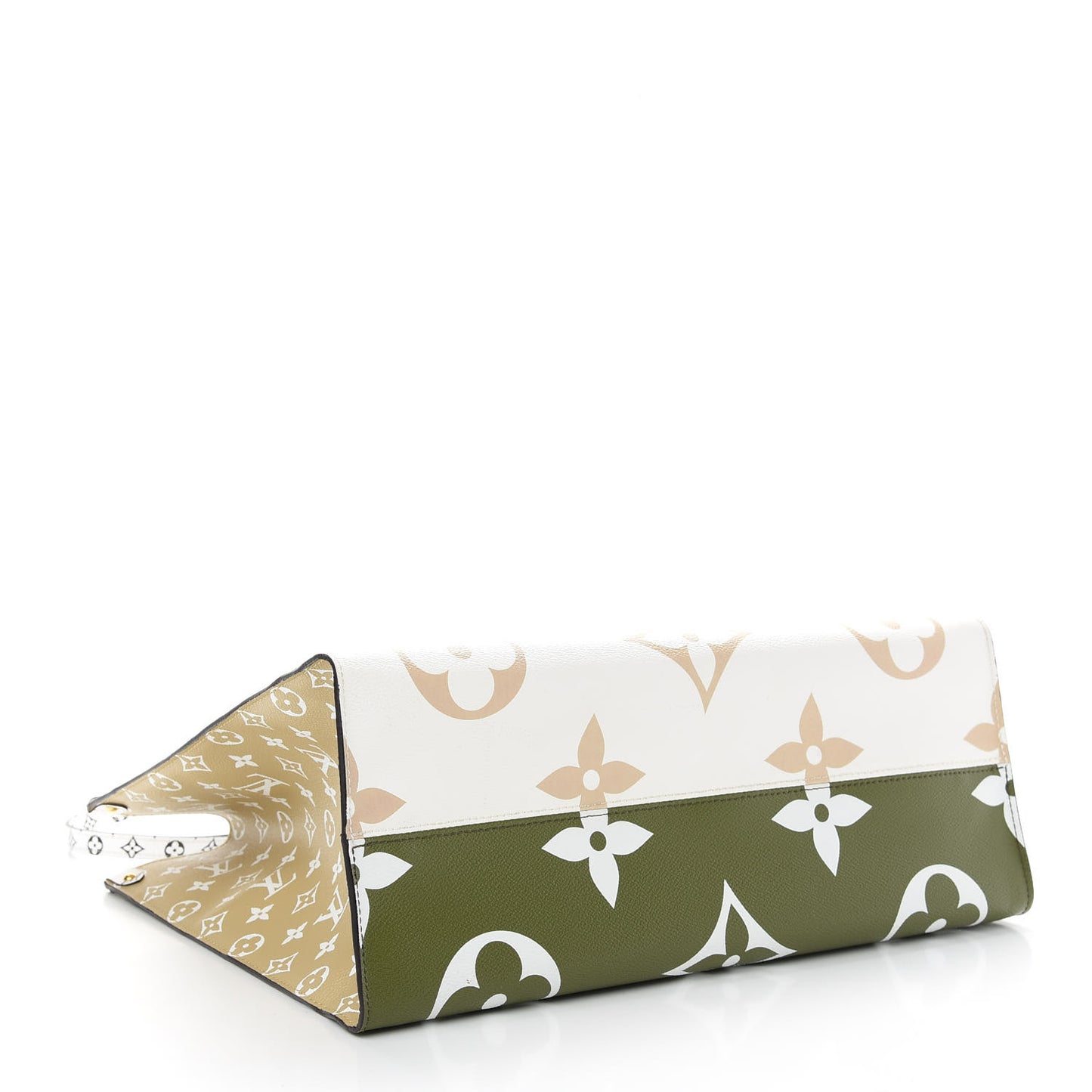 Monogram Giant Onthego GM Kaki Beige