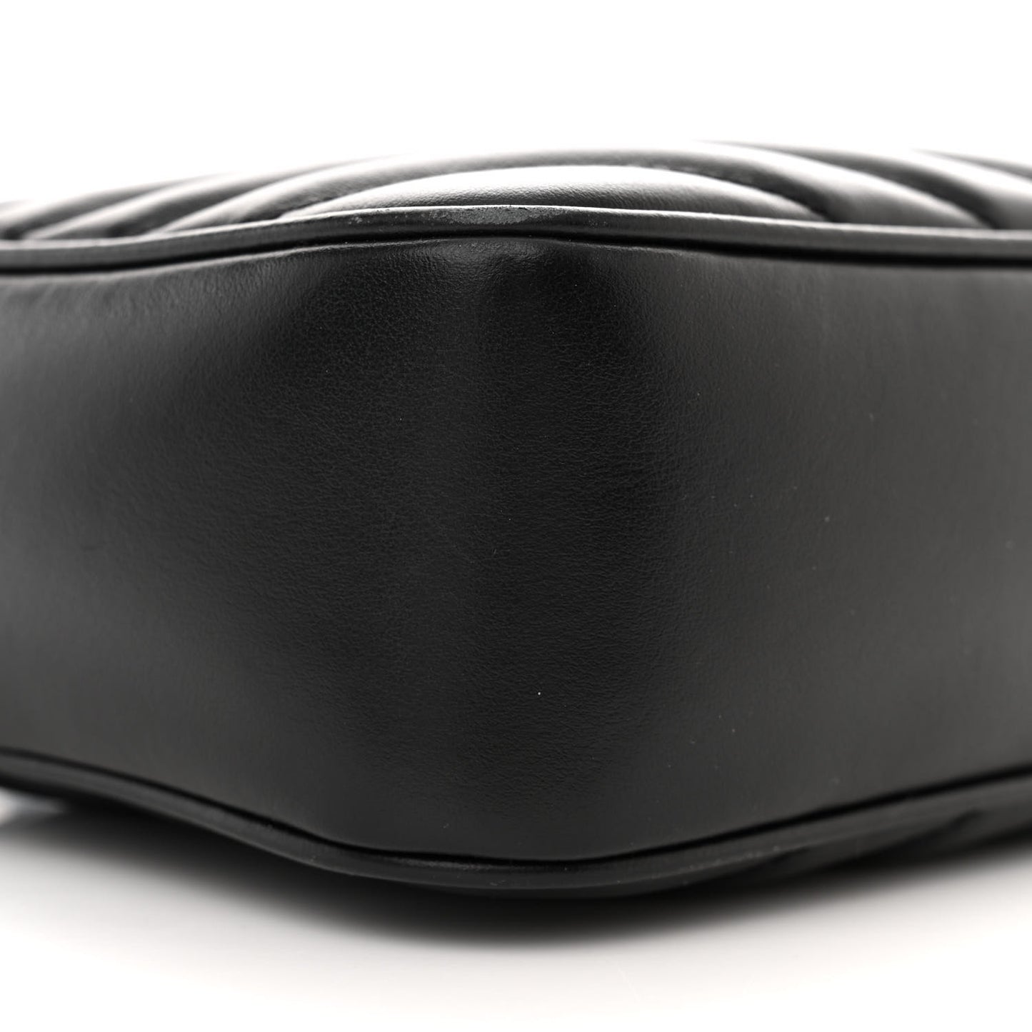 Calfskin Matelasse Monogram Lou Camera Bag Black