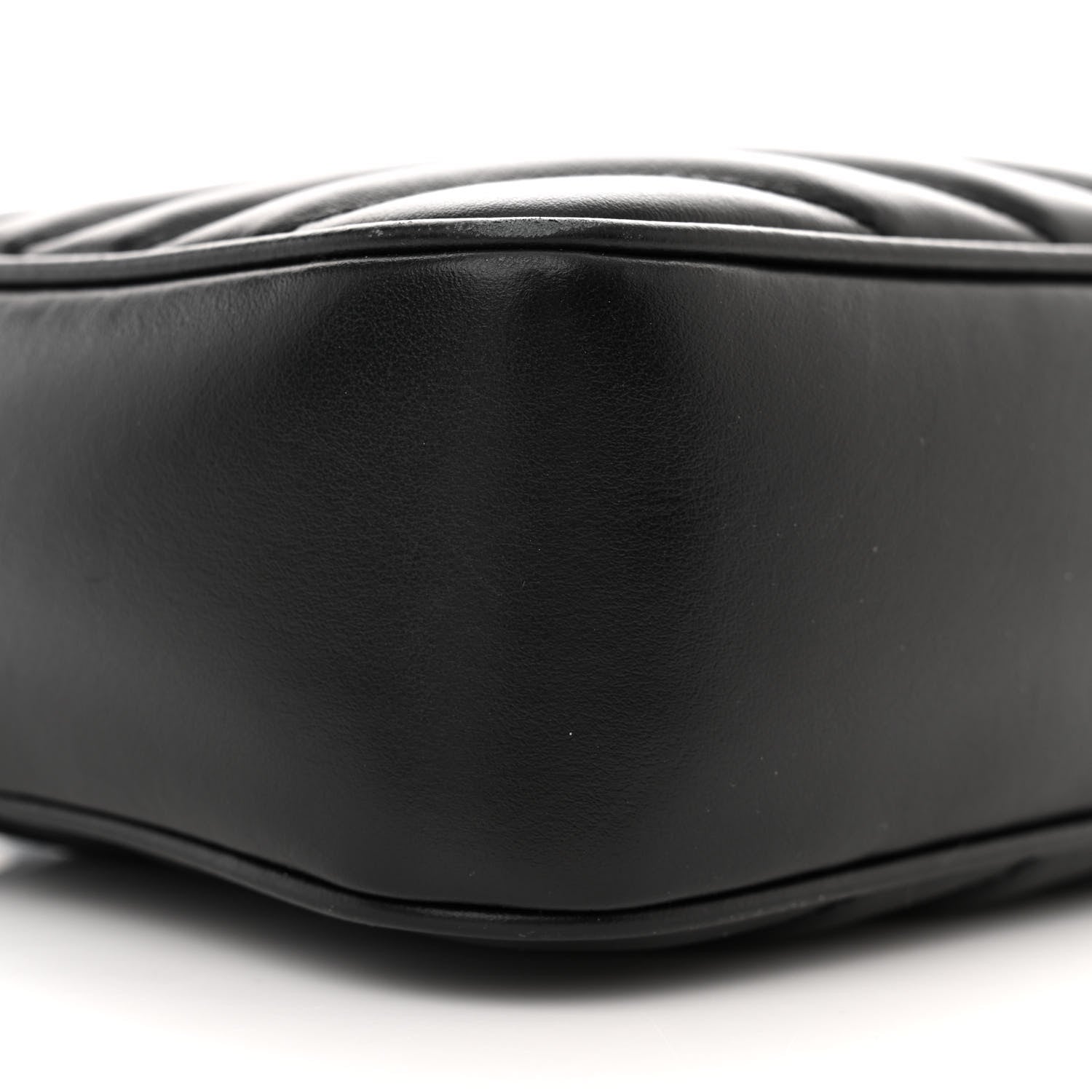Saint Laurent Calfskin Matelasse Monogram Lou Camera Bag Black 9 of 14
