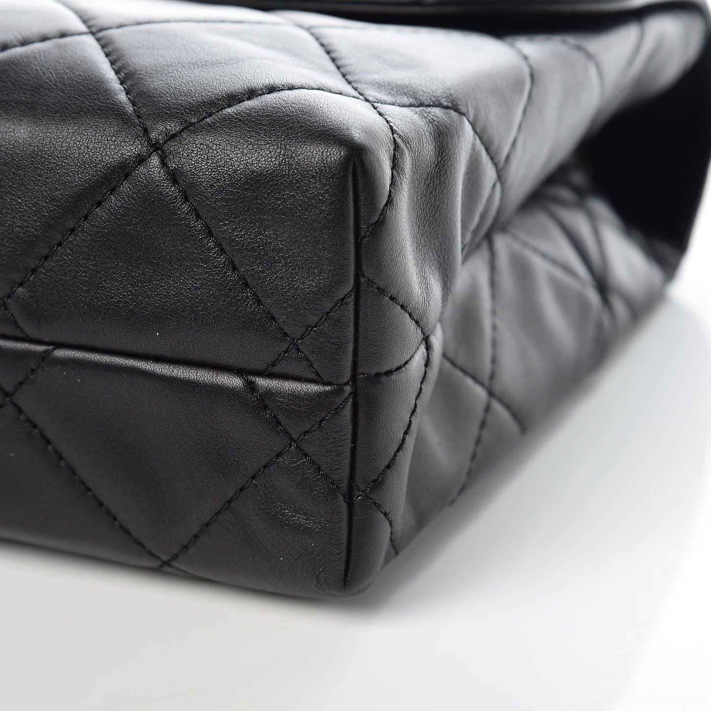 Calfskin Quilted In The Business Flap Bag Black