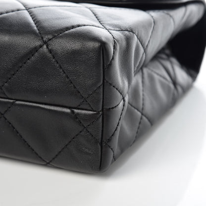 Chanel Calfskin Quilted In The Business Flap Bag Black 12 of 13