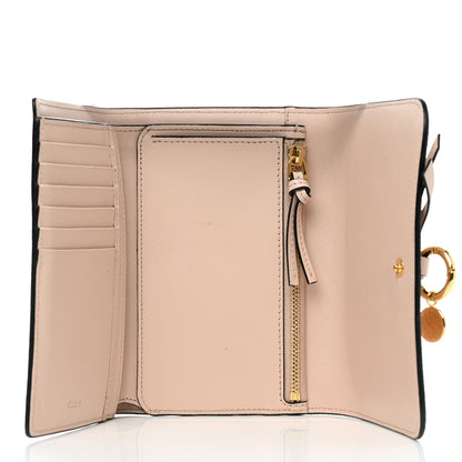 Chloe Calfskin Alphabet Compact Wallet Blush Nude 5 of 10