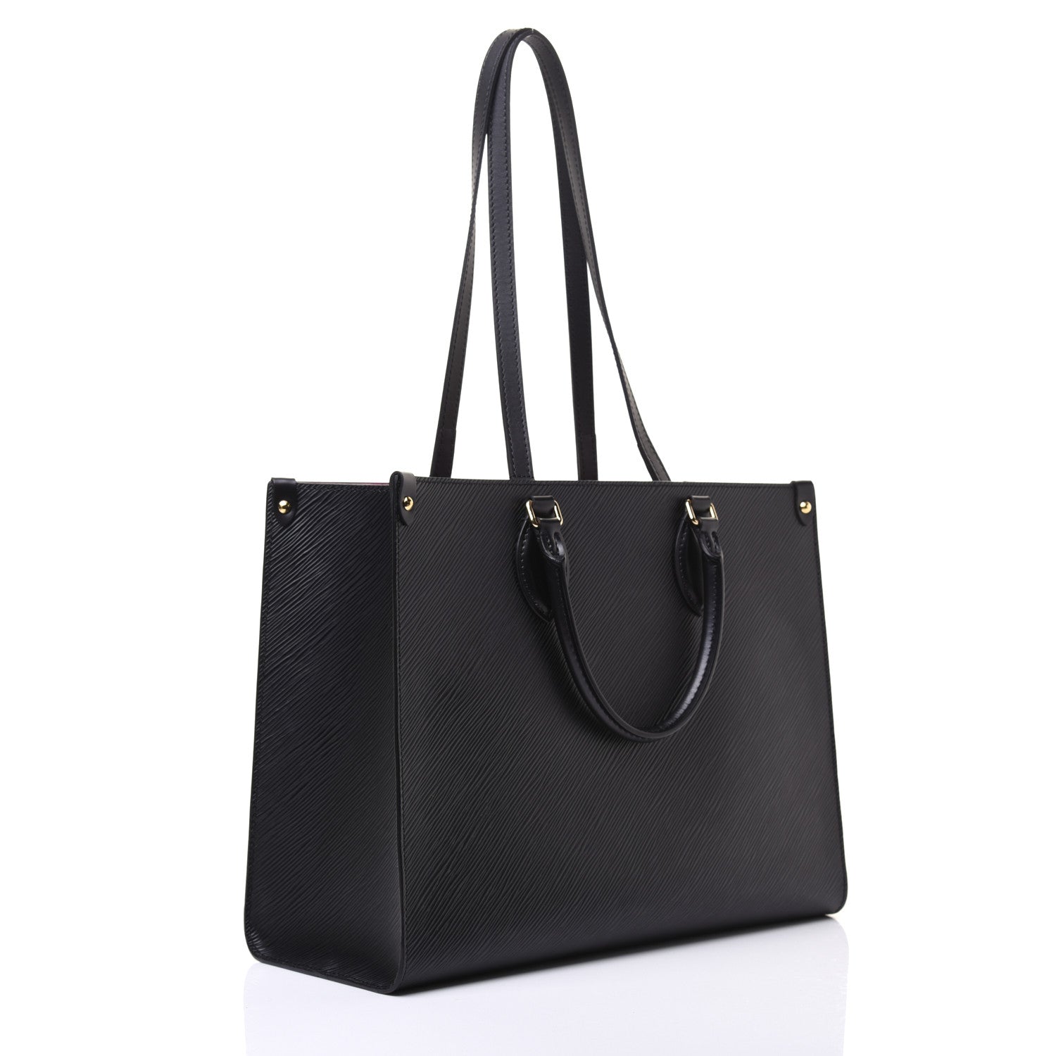 Louis Vuitton Epi Onthego MM Black 3 of 18