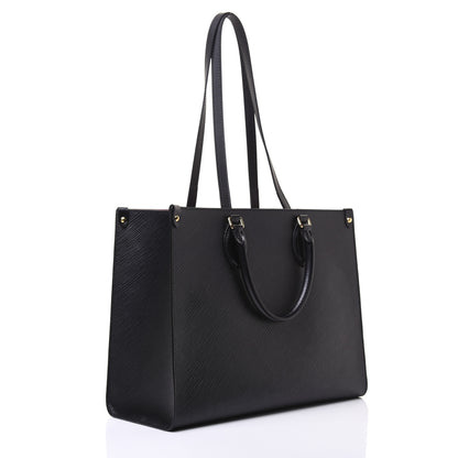 Louis Vuitton Epi Onthego MM Black 3 of 18