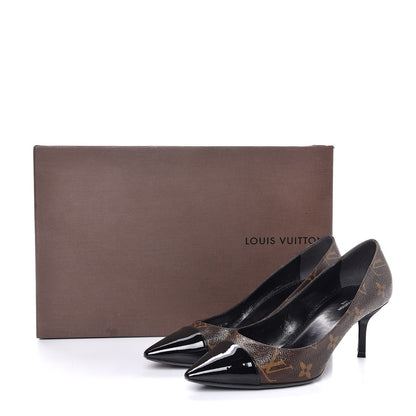 Louis Vuitton Patent Monogram Fetish Pumps 36 13 of 13
