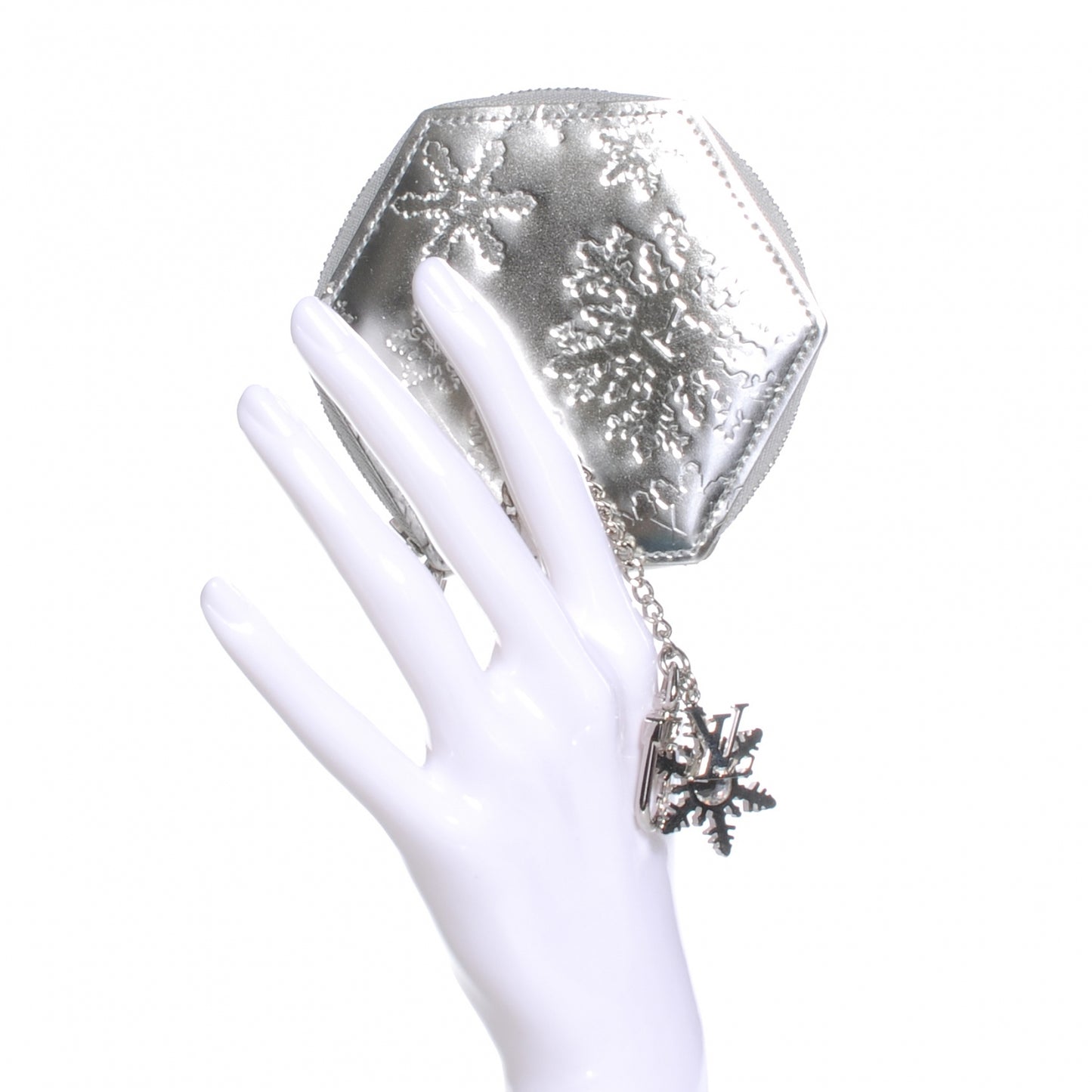 Porte-Monnaie Flocon MM Argent