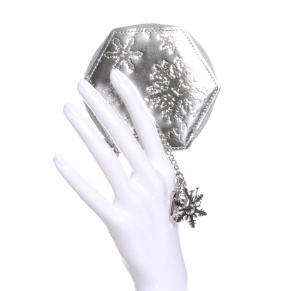 Louis Vuitton Porte-Monnaie Flocon MM Argent 2 of 8