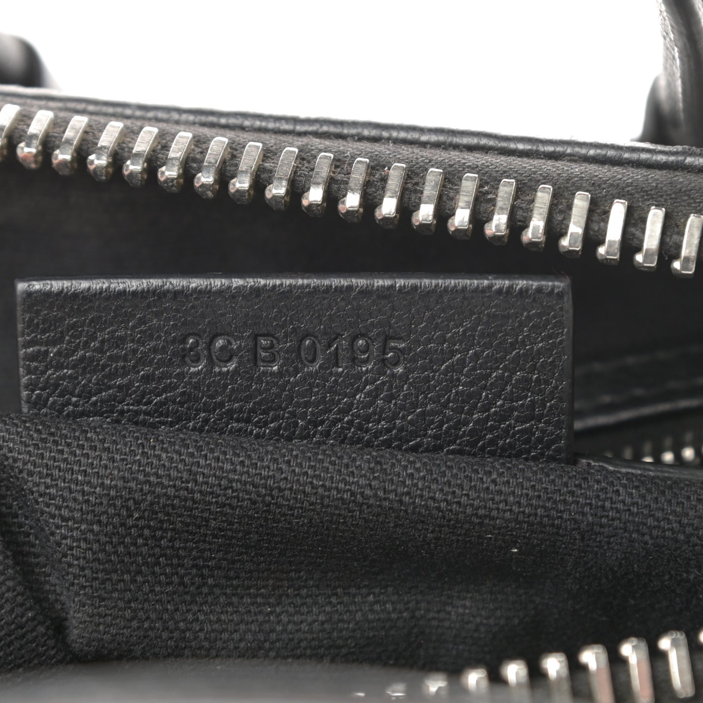 Sugar Goatskin Mini Antigona Black