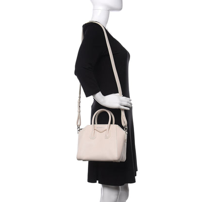 Givenchy Sugar Goatskin Mini Antigona Ivory 2 of 10