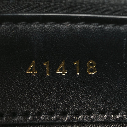 Celine Satinated Calfskin Small 16 Top Handle Bag Black 8 of 10
