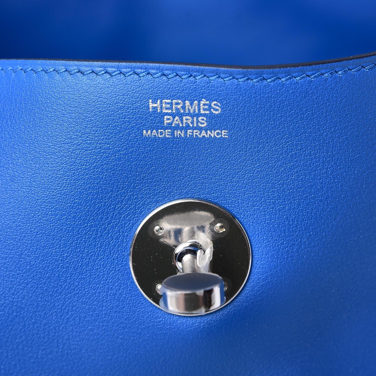 Hermes Swift Epsom Lindy 30 Tressage De Cuir Bleu Zellige Bleu Encre Rouge 6 of 10