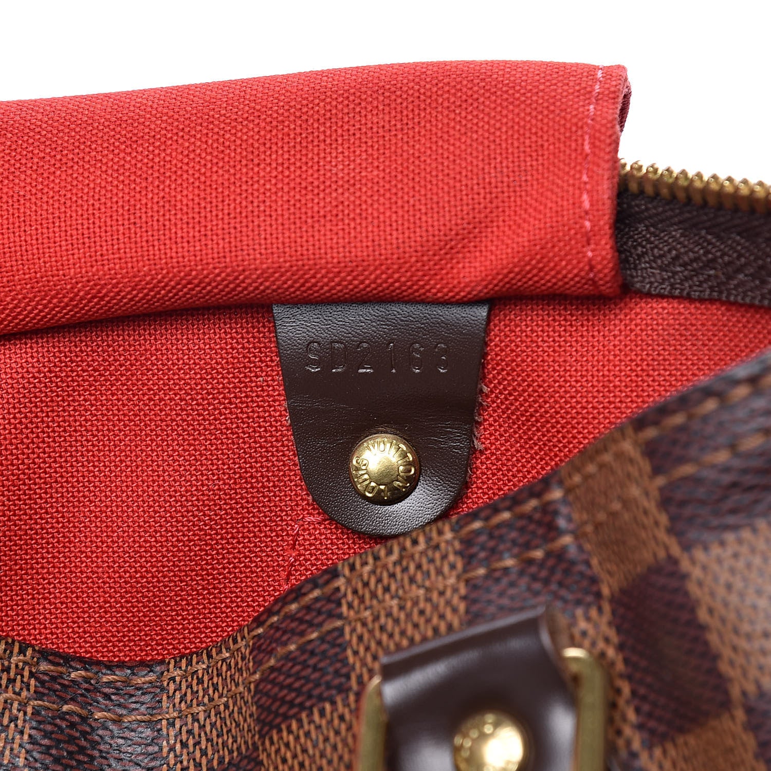 Louis Vuitton Damier Ebene Speedy Bandouliere 30 6 of 11