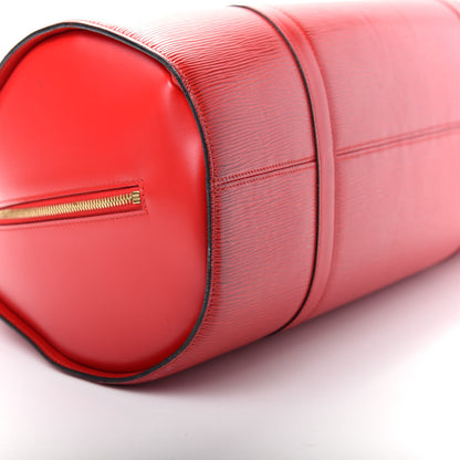 Louis Vuitton Epi Solferino 50 Castillan Red 5 of 15