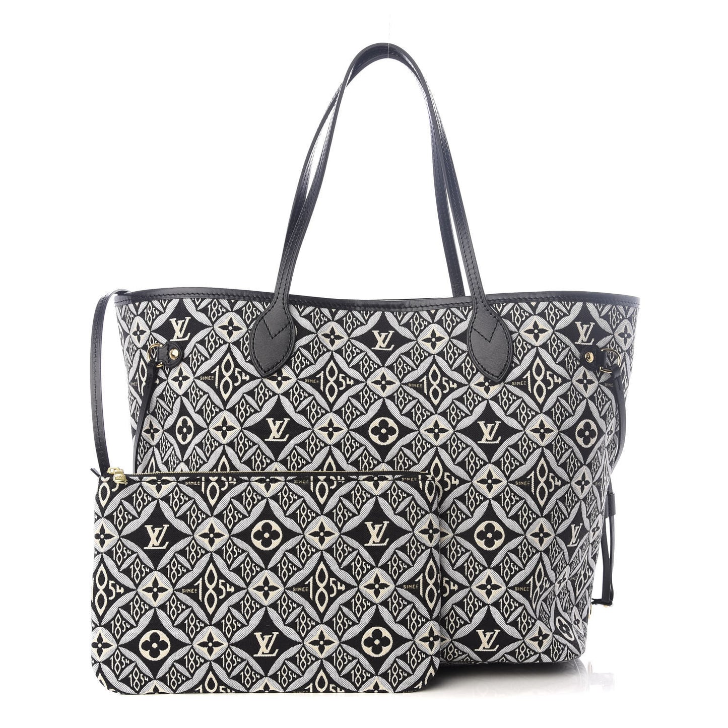 Jacquard Since 1854 Neverfull MM Grey