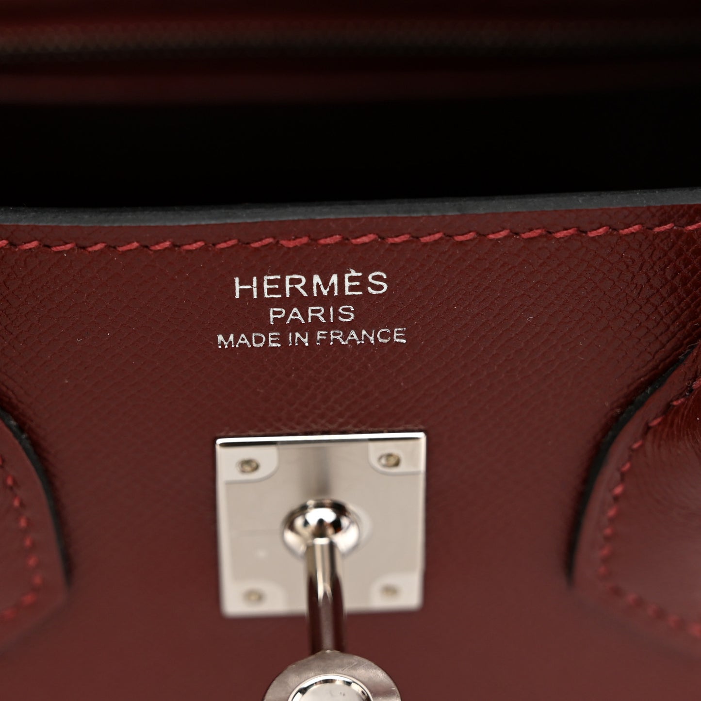 Madame Calfskin Birkin Sellier 25 Rouge H