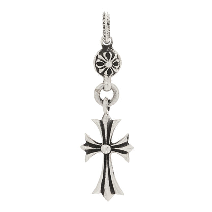 Chrome Hearts Sterling Silver Tiny CH Cross Ball Pendant 1 of 4