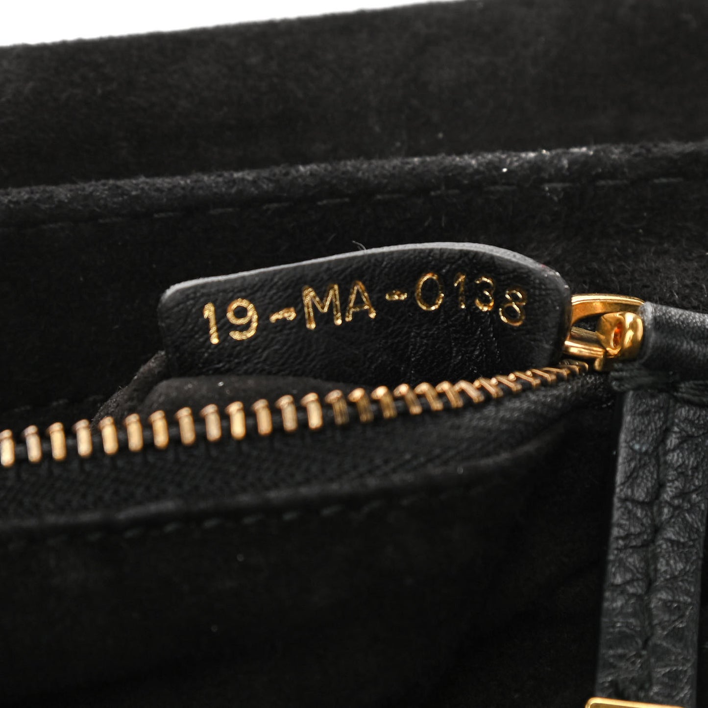 Grained Calfskin Dio(r)evolution Flap Bag Black