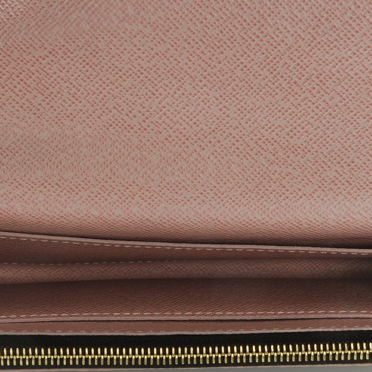 Louis Vuitton Damier Ebene Caissa Wallet Rose Ballerine 5 of 6