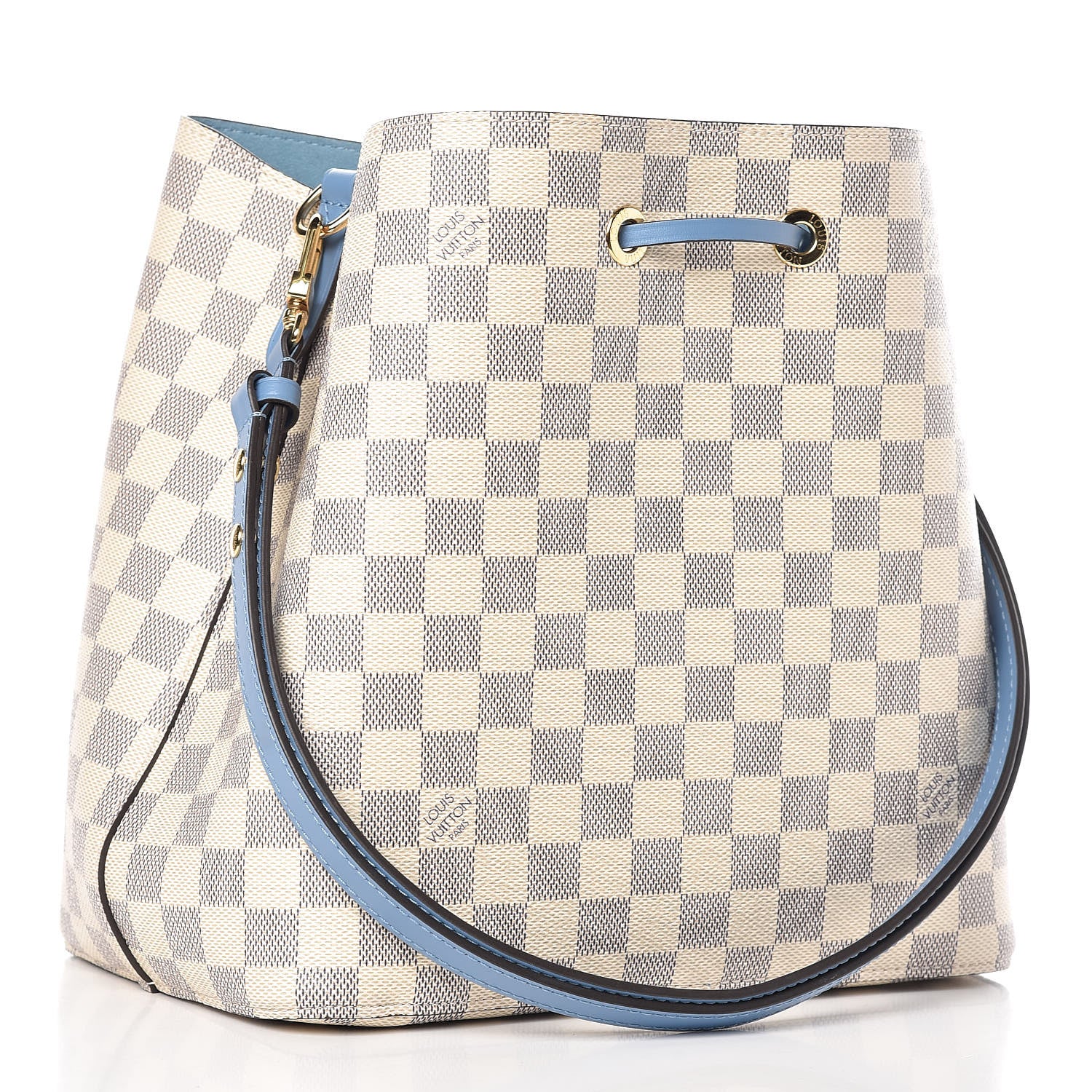 Louis Vuitton Damier Azur Neonoe MM Bleuet 3 of 8