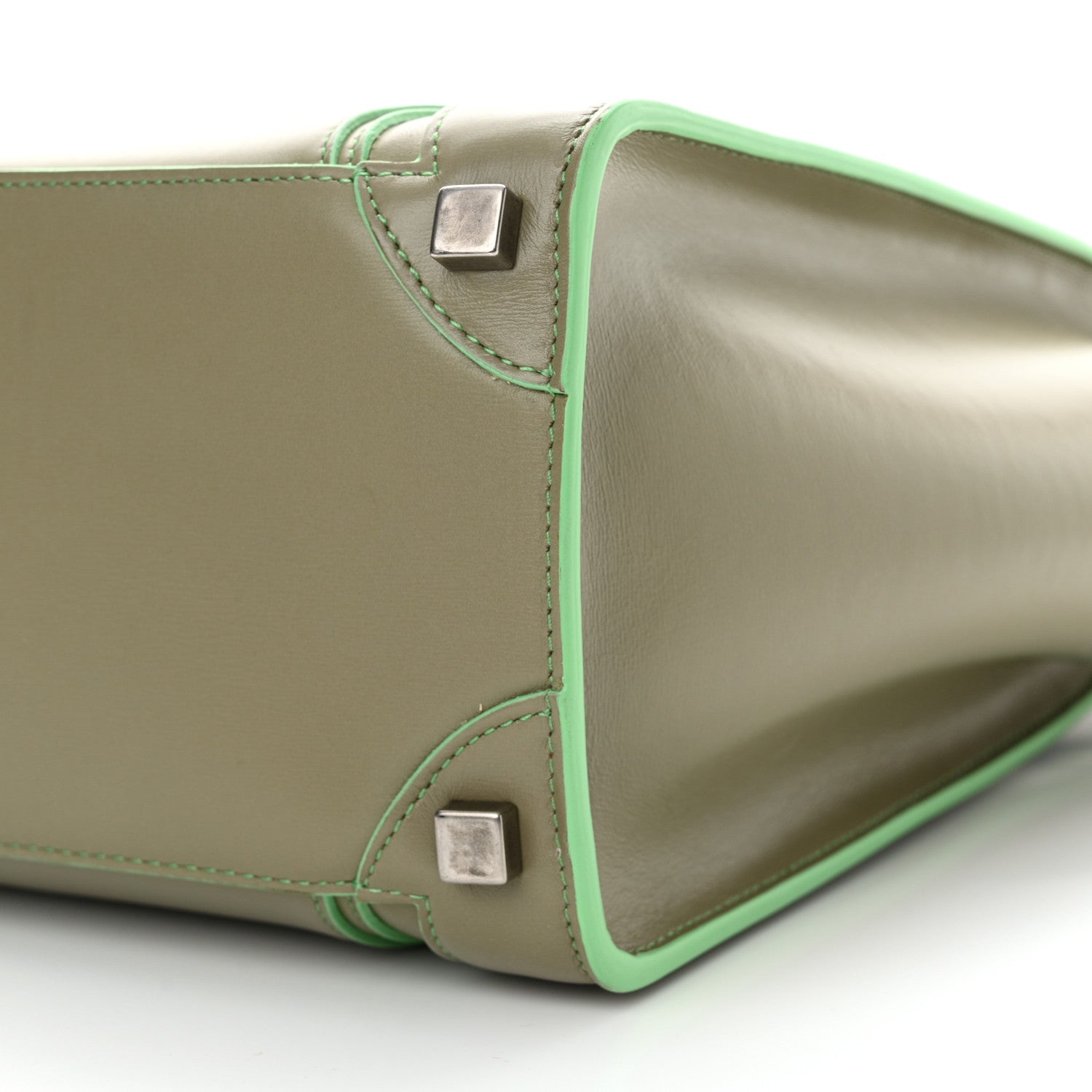 Celine Satin Calfskin Micro Debossed Luggage Light Khaki 9 of 9