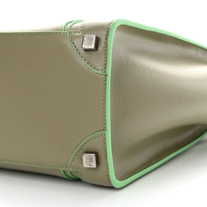 Celine Satin Calfskin Micro Debossed Luggage Light Khaki 9 of 9