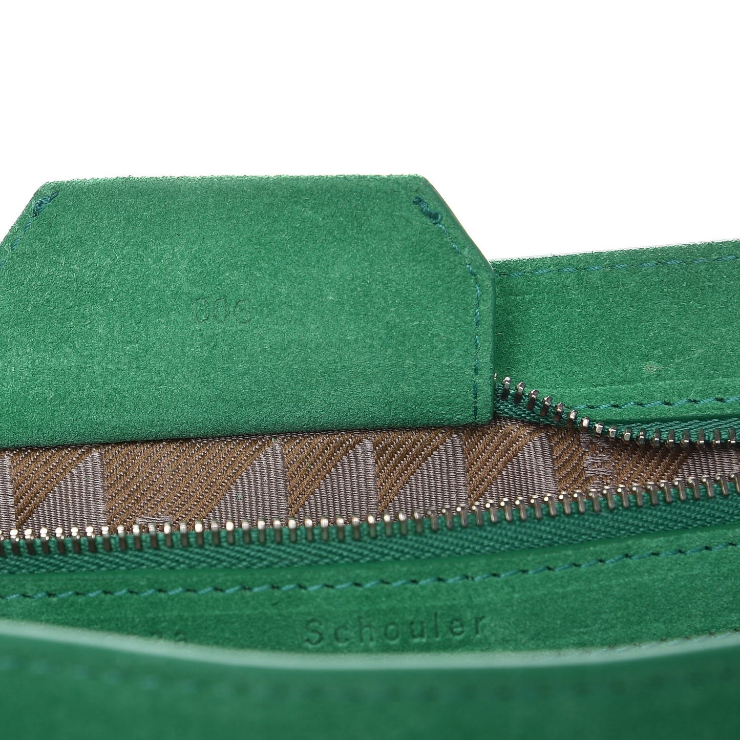 Suede Medium PS1 Satchel Aloe