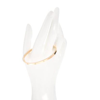 Cartier 18K Yellow Gold Small LOVE Bracelet 19 2 of 5