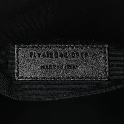 Saint Laurent Calfskin Matelasse Monogram Lou Camera Bag Piombo 7 of 10