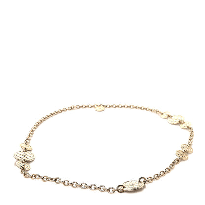 Chanel Chain Quilted CC Medallion Belt Gold 1 of 4