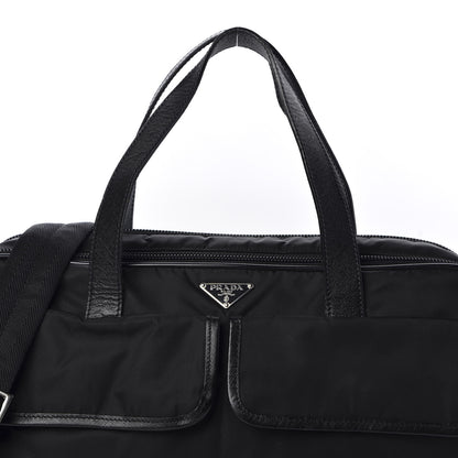 Prada Tessuto Nylon Travel Bag Black 10 of 10