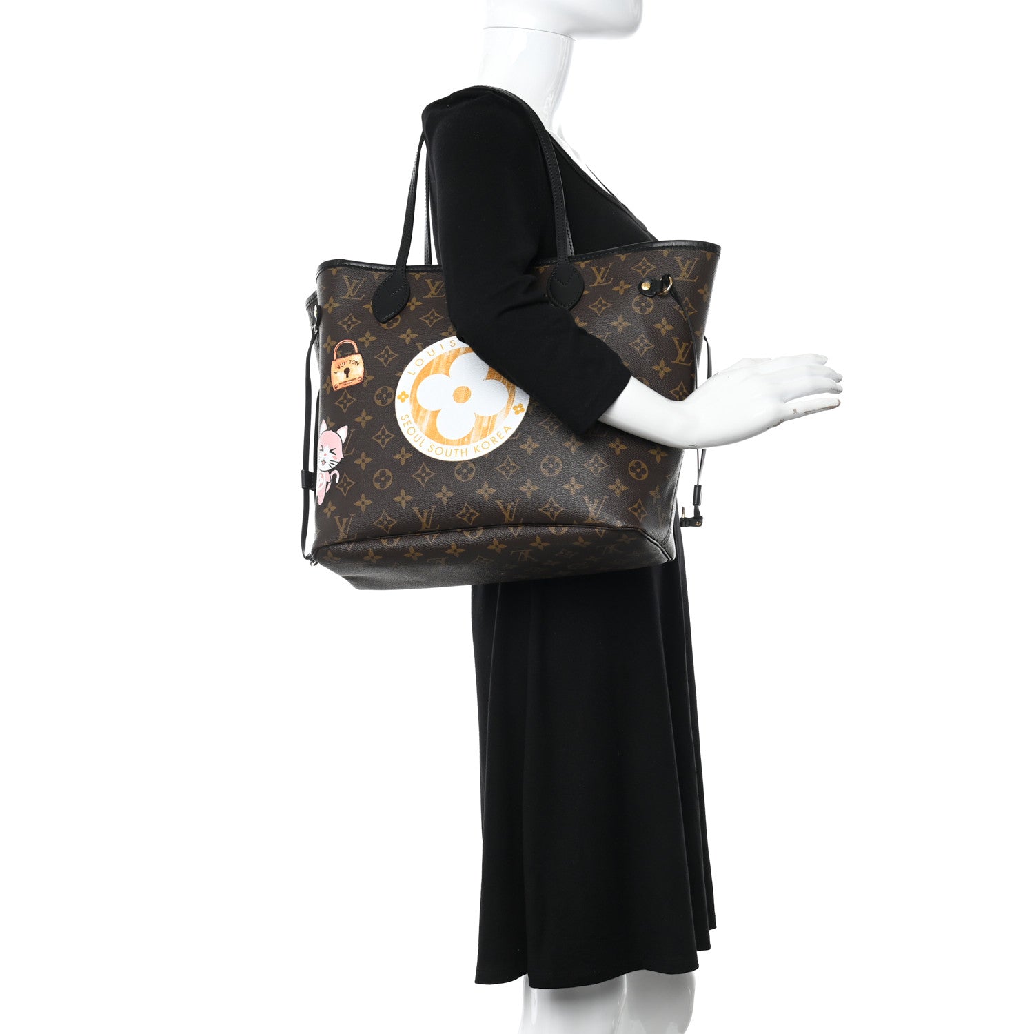 Louis Vuitton Monogram My LV World Tour Neverfull MM 2 of 11