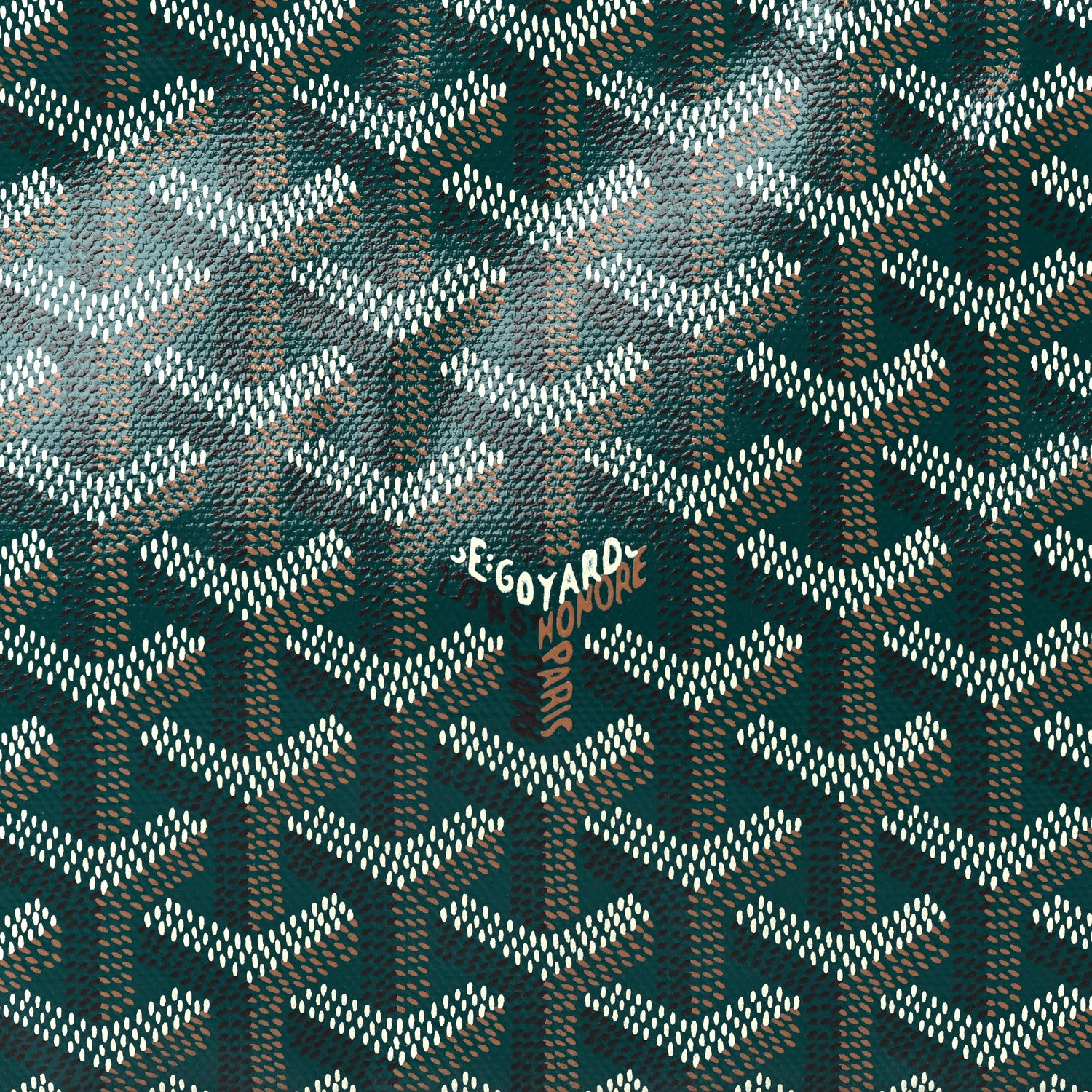 Goyard Goyardine Senat Pochette PM Green 7 of 7