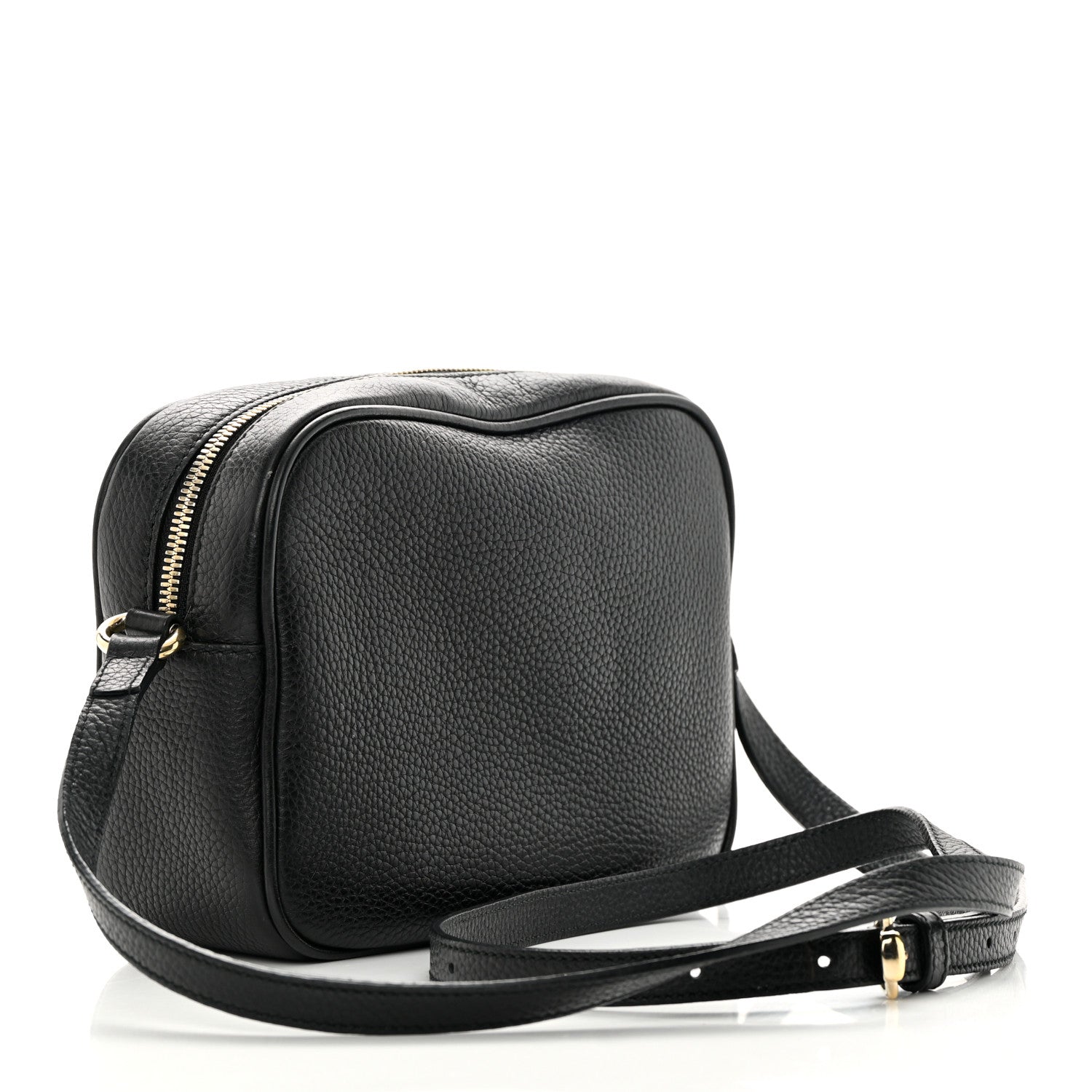 Gucci Pebbled Calfskin Small Soho Disco Bag Black 3 of 17