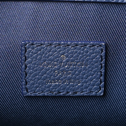 Louis Vuitton Monogram Ink Watercolor Sac Plat Zippé Blue 6 of 8