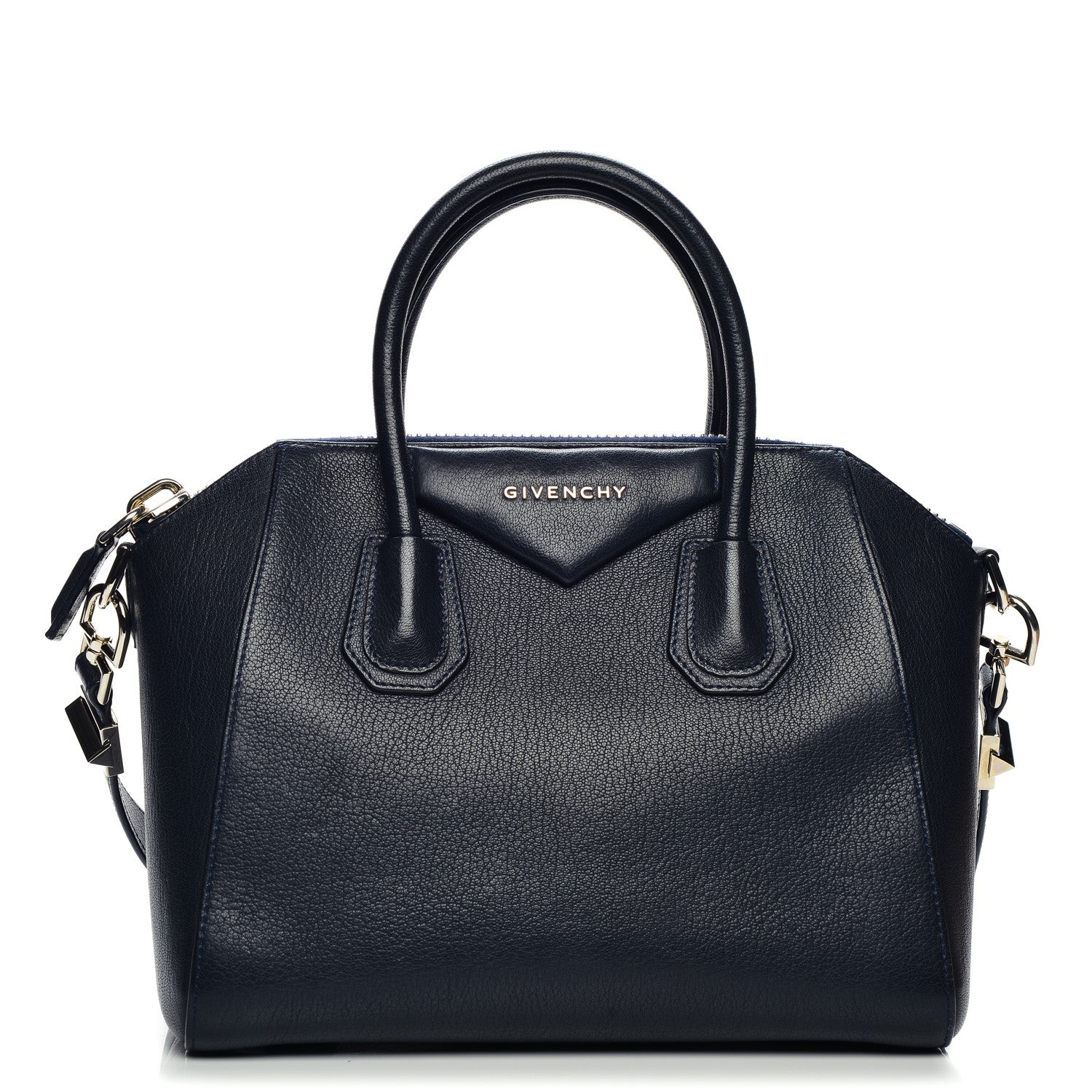 Givenchy Sugar Goatskin Small Antigona Night Blue 1 of 14