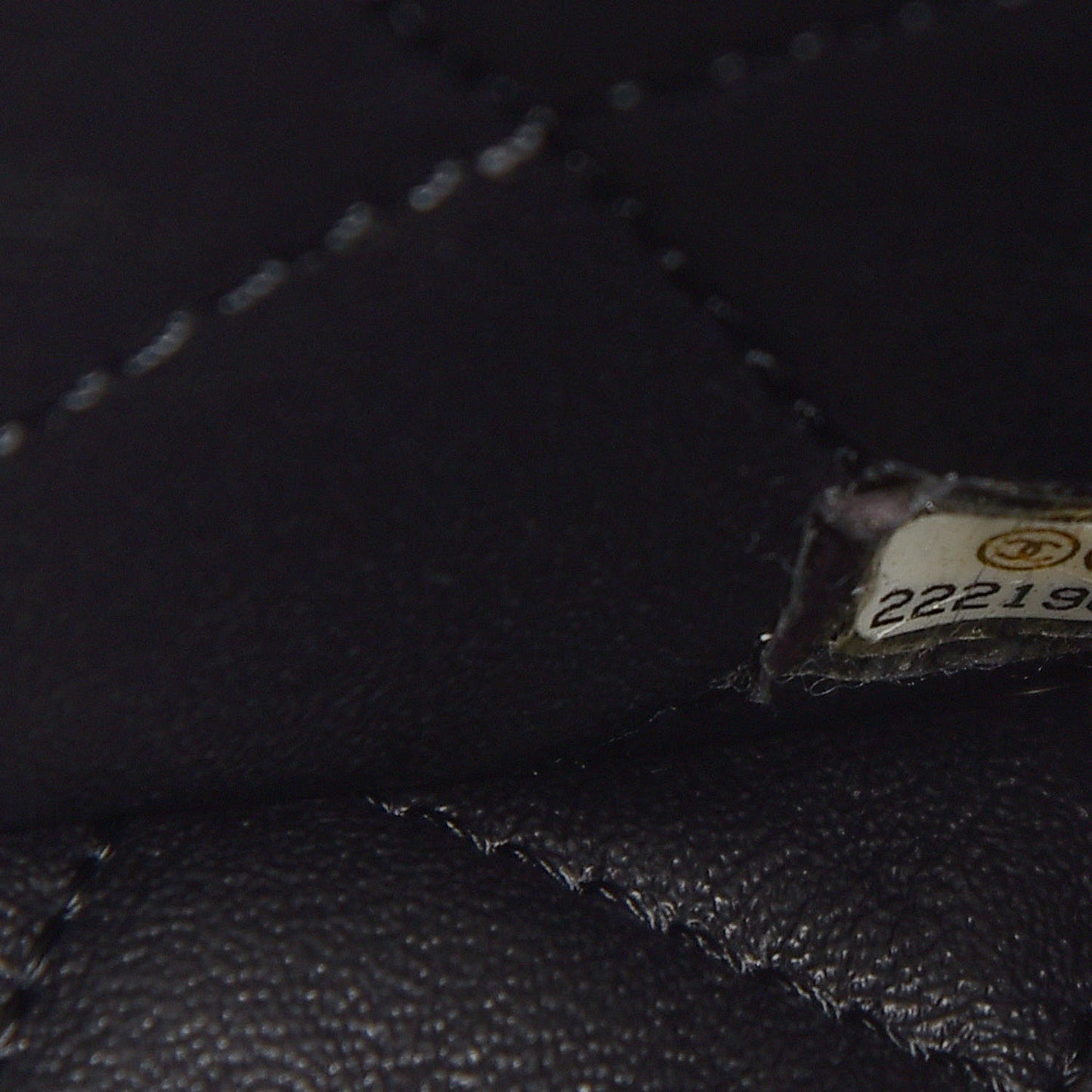 Calfskin Stitched Large Urban Luxury Drawstring Backpack Black
