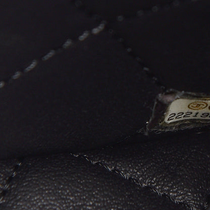 Chanel Calfskin Stitched Large Urban Luxury Drawstring Backpack Black 9 of 10