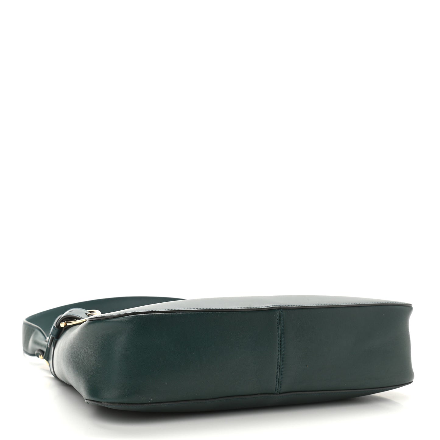 Calfskin Small Fanisa Gancini Hobo Green
