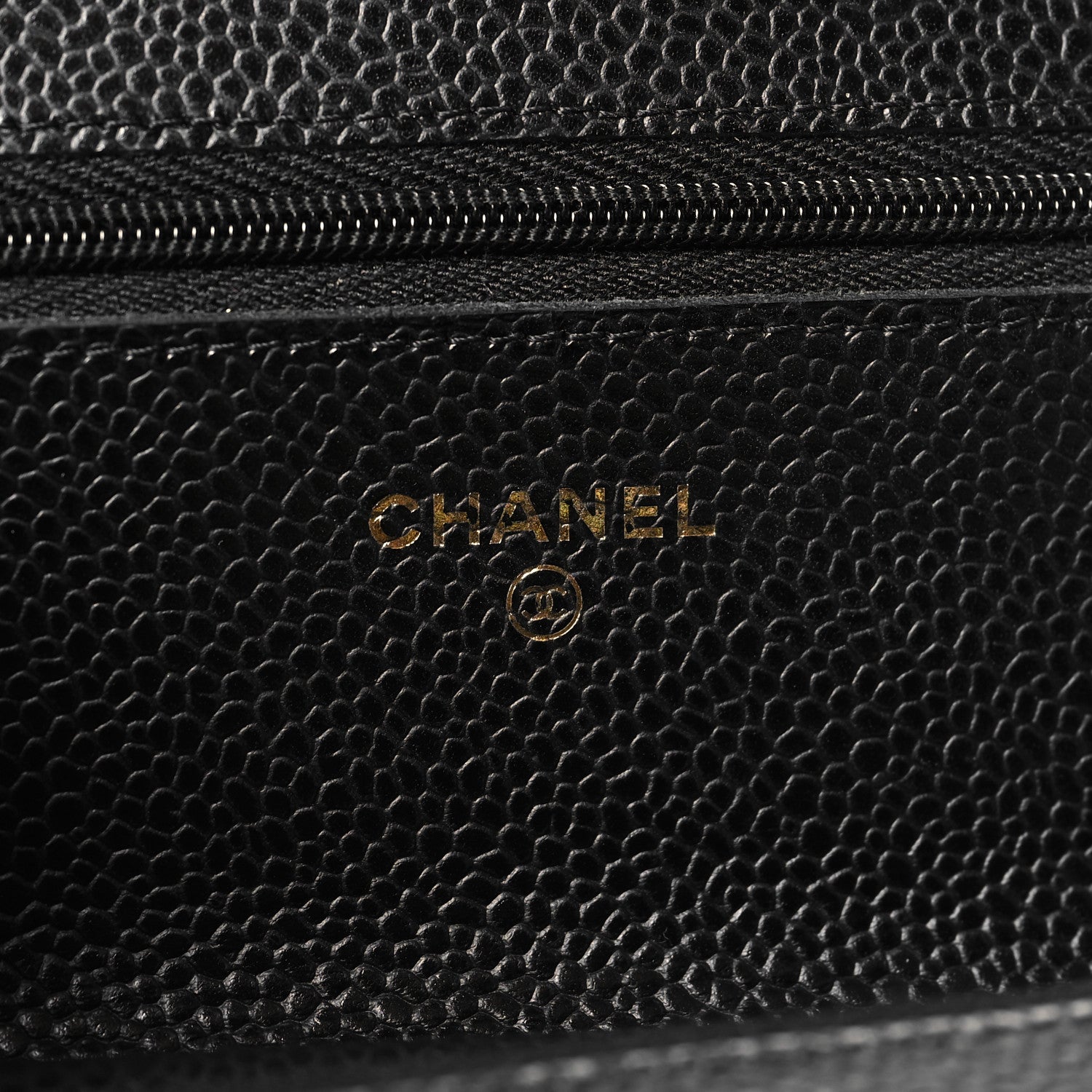 Chanel Caviar Quilted Wallet on Chain WOC Black 6 of 13