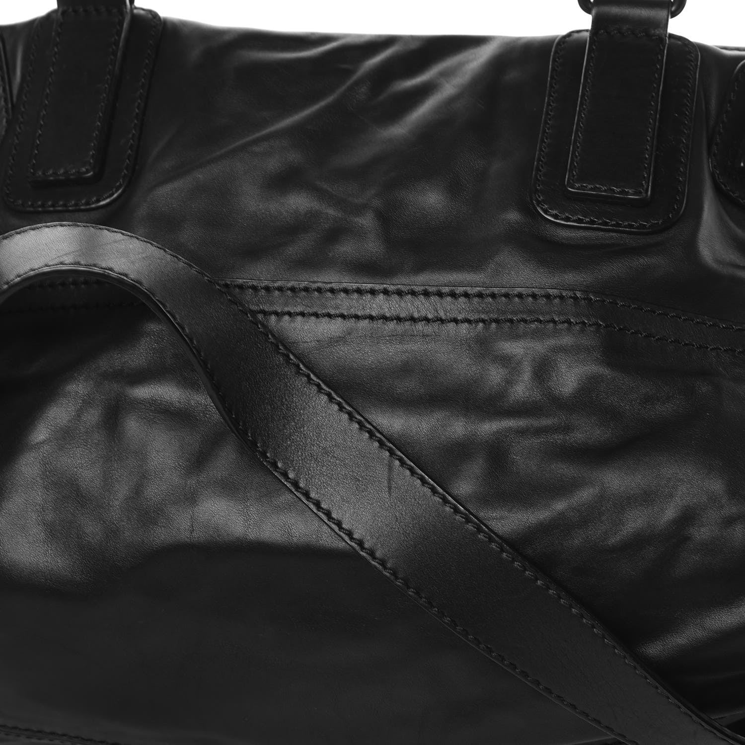 Givenchy Calfskin Star Embossed Medium Pandora Black Red 15 of 15