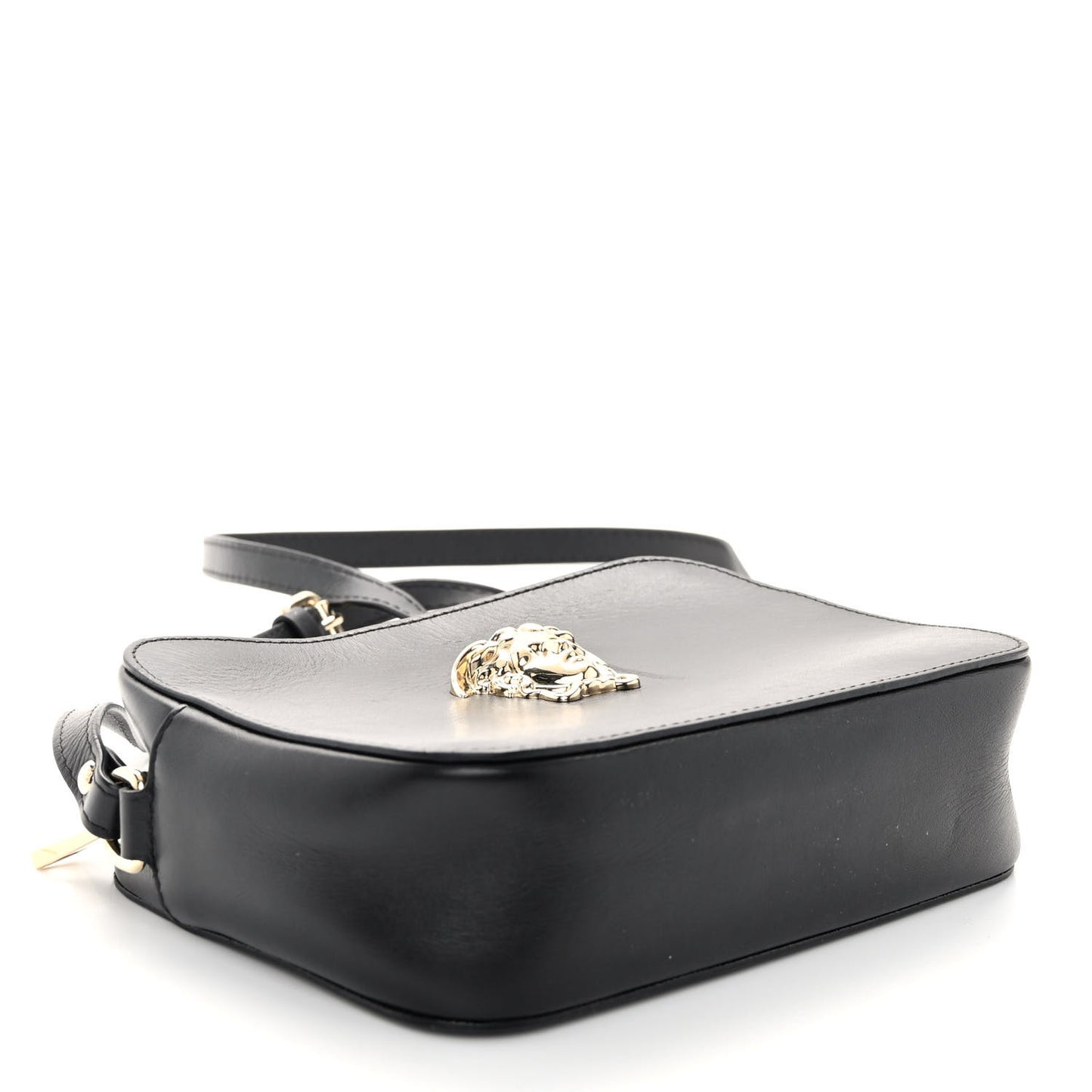 Calfskin Palazzo Camera Bag Black