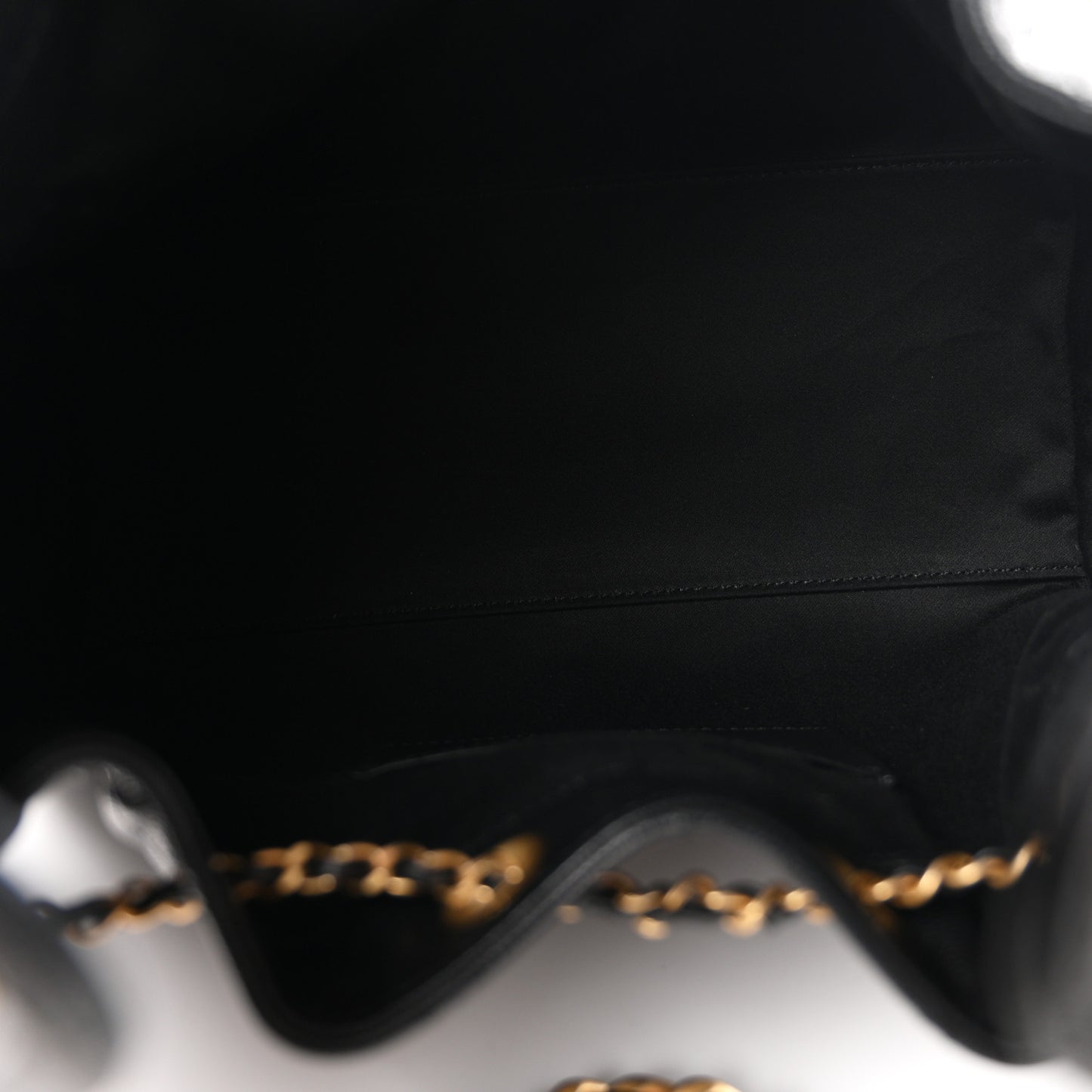 Caviar Quilted Small Chanel 25 Handbag Black