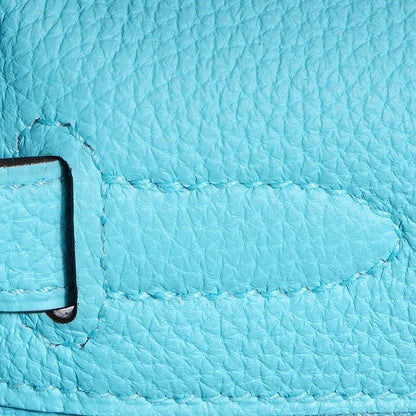 Hermes Togo Kelly Retourne 32 Bleu Atoll 17 of 28