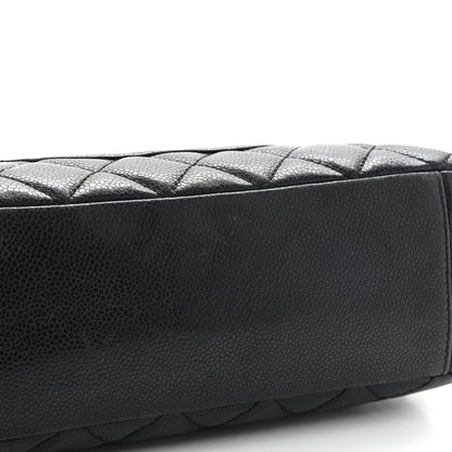 Chanel Caviar Quilted Petit Shopping Tote PST Black 13 of 17