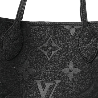 Louis Vuitton Empreinte Monogram Giant Neverfull MM Black 8 of 11