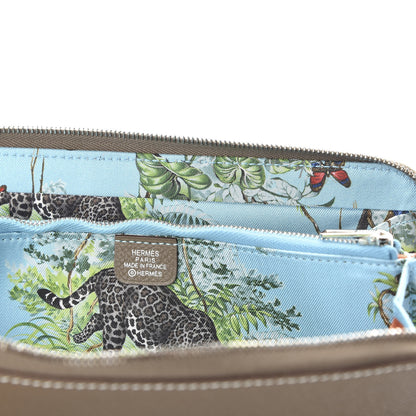 Hermes Epsom Silk'in Wallet Etoupe 5 of 8