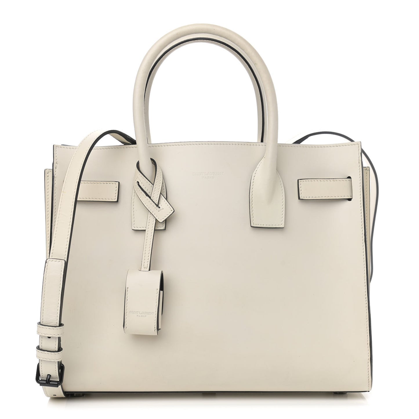Calfskin Baby Sac De Jour White