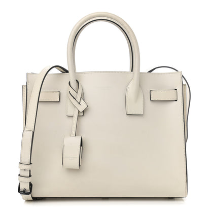 Saint Laurent Calfskin Baby Sac De Jour White 1 of 15