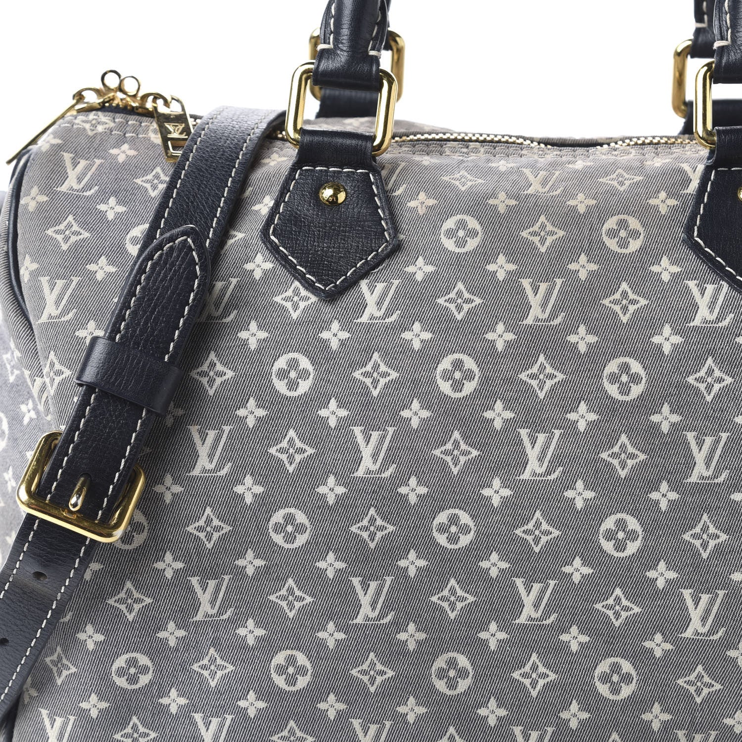 Louis Vuitton Monogram Idylle Speedy Bandouliere 30 Encre 6 of 10