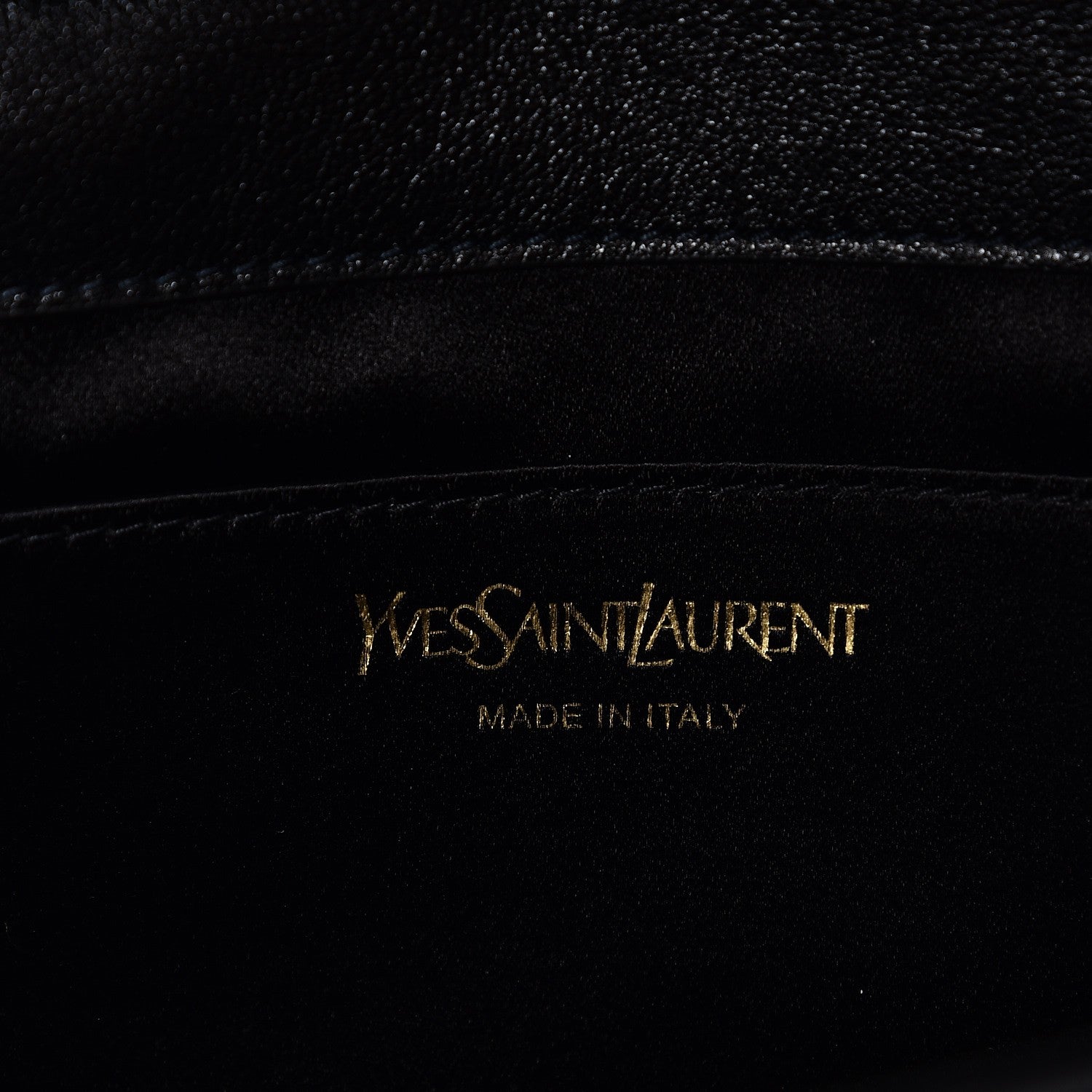 Saint Laurent Calfskin Monogram Large Belle De Jour Clutch Black 6 of 6